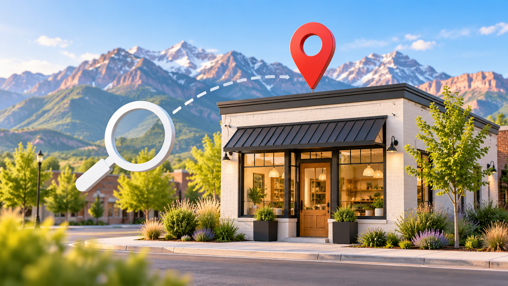 Local business storefront representing Local SEO for Utah businesses